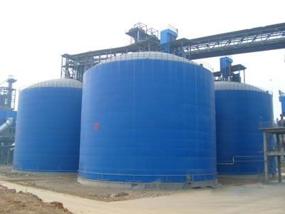 福绵水泥钢板库改造