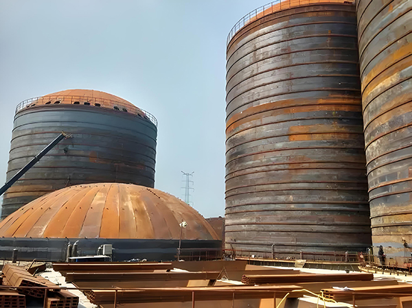 福绵焦粉钢板仓